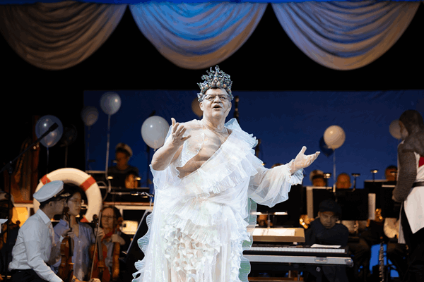 Traditionelles Faschingskonzert_Kapellmeister Thomas Wicklein (Foto: Ronny Ristok)