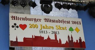 200 Jahre Skat - Altstadtfest 2013