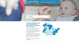 Neues Webportal für junge Familien online