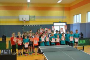 Kreisentscheid der mini-Meisterschaften im Tischtennis (Foto: Dominik Meisel)