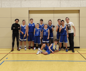 Nachwuchsteam der Basketball-Abteilung des SV Lerchenberg (Foto: Verein)