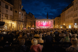 „Memories - Die größten Musical-Hits” auf dem Marktplatz Altenburg (Foto: Ronny Ristok)