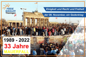 33 Jahre Mauerfall FW (Foto: Freie Wähler)