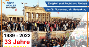 33 Jahre Mauerfall FW (Foto: Freie Wähler)