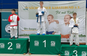 Alexander Henze holte sich Gold bei den Internationalen Dresden Open im Karatesport (Foto: Sakura Meuselwitz)