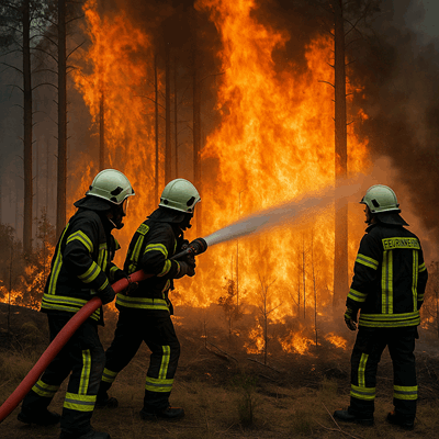 Waldbrand - Symbolbild