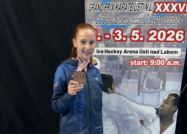 Bronze für Violetta Khatnianska im Kumite (Foto: Sakura e.V.)