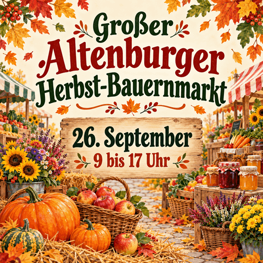 Symbolbild Herbstbauernmarkt Altenburg (AI ABG-Info)